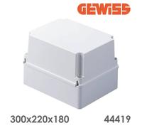 GEWISS Carcasa de Plástico - 300x220x180mm - Caja Conexiones Distribución