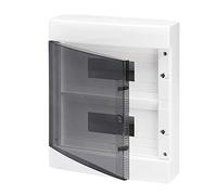 Gewiss Centralita de decoración GW40047 - IP40, 24 módulos (12 x 2), paredes lisas