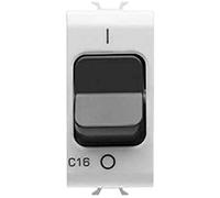 Gewiss chorus - Interruptor automático magn.1 polo+neutro c16 3ka 230vca 1 módulo blanco