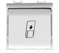 Gewiss Chorus - Interruptor Universal Tarjeta 2 módulos champan/WT