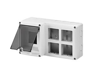 Gewiss combi din 40 - Contenedor combi din 40 4 módulos ip40