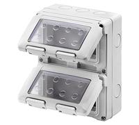 Gewiss Contenedor Combi System 55 8 módulos IP55
