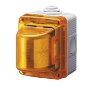 Gewiss combi system 55 - Piloto señaliz.system 55 amarillo 230v e14