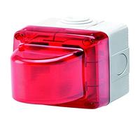 Gewiss combi system 55 - Piloto señaliz.system 55 rojo 230v e14