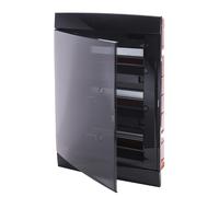 Gewiss GW-40239TN Centralita Empotrable Interior Negra 36+3 Módulos 3x12M