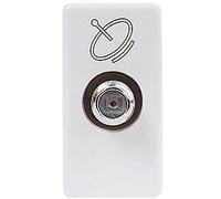 Gewiss GW20391 TV (coaxial) Blanco caja de tomacorriente - Caja registradora