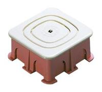 Gewiss GW24221 Caja electrica - Cuadro eléctrico (Marrón, Color Blanco, 68 mm, 68 mm, 30 mm)