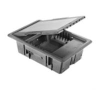 Gewiss GW24611 - Caja empotrar torreta telescopico/a 10 módulo Cubierta Inoxidable