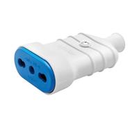 Gewiss GW28205 - Enchufe (250 V, 16 A, P17) Color blanco