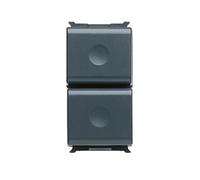 GEWISS GW30033 Pulsador Unipolar 250V CA - NA 16A Doble