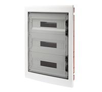 Gewiss GW40610 caja electrica - Cuadro eléctrico (Naranja, Transparente, Color blanco, 465 mm, 680 mm, 95 mm)