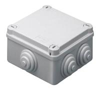 Gewiss GW44024 - Caja ip55 100x100x50 1/4 gas con pasacabl