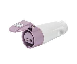 Gewiss GW62064 - protegido enchufe móvil IEC 309 2P BTS 16A 24V IP44