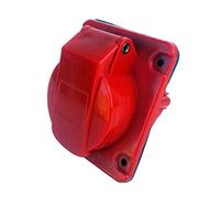 Gewiss GW62209 - Toma de corriente (3P+T, 6 h, CE, ENEC, Rojo, IP44, 400 V)