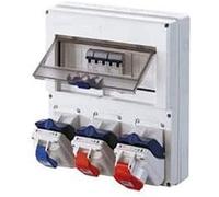 Gewiss GW66395 - Combibloc asd 3pr: 2 polos+t,2 polos+t,3 polos+tierra ip55