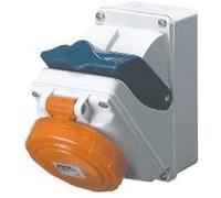 Gewiss GW66453 - Toma de Corriente (3P+N+T, 6 h, Rojo, IP55, 400 V, 16 A)