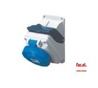 GEWISS GW66481 TOMA INTERBLOQUEADA 32-6H/220-250