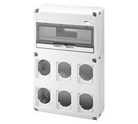 Gewiss GW68008N caja de tomacorriente Blanco - Caja registradora