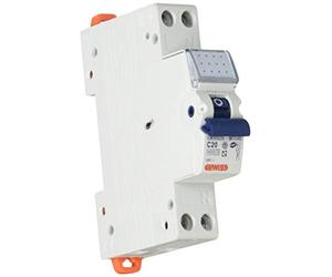 Gewiss GW90028 Interruptor automático magnetotérmico 1P + N 20 A 4,5 KA, multicolor