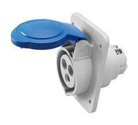 Gewiss hp - Base/s inclinada 10o hp 2 polos+tierra 32a 230v 6h ip44