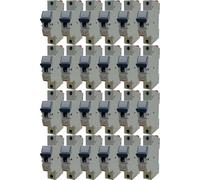 Gewiss MT 60 - Disyuntores de circuito (24 unidades, 1 pin B 32 A, 230 - 400 V, GW92210, serie 90 MCB, capacidad de conmutación de 6 kA/10kA, según IEC/EN 60898-1, para vivienda, comercial e