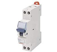 Gewiss mtc 60 - Interruptor magnetico compuerta 1 polo+neutro c20 6ka 1 módulo