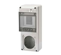 Gewiss 68 q-din - Cuadro distribución q-din 5 módulos 1 frontal base/s 16a ip65