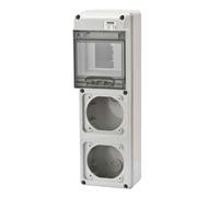 Gewiss q-din 5 módulos 2 bases alojables iec 309 16A ip44/67 ip65 GW68018N