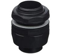 Gewiss rdg - Racor giratorio recto gas negro rdg diámetro 28