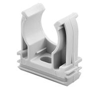 Gewiss - Soporte para clips, de polímero a prueba de golpes, 32 mm, gris RAL 7035 (10 piezas)