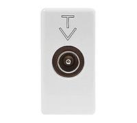 Gewiss system - Base coaxial tv-sat 0db conector 9,5mm