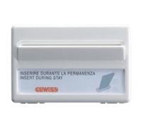 Gewiss System - Interruptor Universal de Tarjeta luminaria System