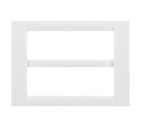 Gewiss System - Placa 12 módulos Blanco Nube System Virna