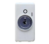 Gewiss System - Pulsador 2 Polos na-10a 250v con Llave