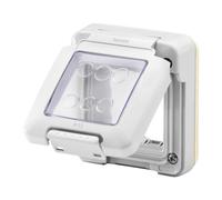 Gewiss Tapa Combi in con funda estanca 2M Gris GW27401