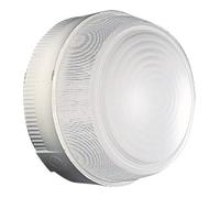 Gewiss tonda es - Plafon int/exterior tonda es 60w e27 gris ip44