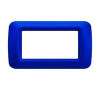 Gewiss Top System - Placa 4 módulo Top System Azul Jazz