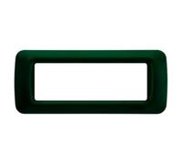 Gewiss Top System - Placa 6 módulo Top System Verde Racing