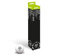 GEWO Ball Ultra SLP - Pelota de Tenis de Mesa (6 Unidades, sin Costuras, Redonda), Color Blanco, 40, Unisex Adulto, Pelota de Ping Pong, 81351200, Blanco, 40