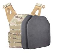 Gexgune 2pcs Chaleco táctico Militar Forro Interior Tablero de Choque de Espuma Almohadilla Protectora Chalecos de Caza EVA Almohadilla Placa balística ficticia Resistente