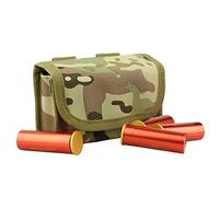 Gexgune Tactical 10 Rounds Funda de Molle para Funda de Cartucho para 12 Gauge / 20G Magazine Ammo Cartucho Redondo Tactical Pouch