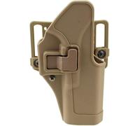Gexgune Tactical Right CQC Funda de Pistola Ocultación Militar Cintura Cinturón Loop Paddle Holster para G1ock 17 19 22 23 31