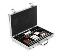Gexmile Universal Kit de Limpieza de Pistola Herramientas de Limpieza Pistola Rifle Cepillos Limpias Kit Tubo Trapeador Cepillo