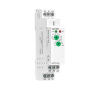 GEYA 10A Delay ON Relé de Tiempo Temporador de retraso Ajustable de Tipo electrónico 2NO2NC DIN Rail(GRT6-A2,AC230V)