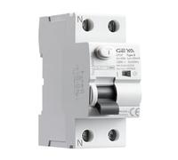 GEYA Interruptor diferencial electromagnético de corriente residual Interruptor de seguridad (Type B-2P-40A-0.03A)