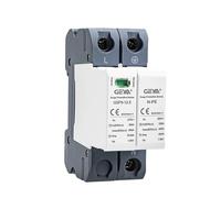 GEYA Protector contra sobretensiones SPD Protector contra sobretensiones de la casa de riel DIN 12.5KA T1+T2 Clase 50KA (1P+N,AC275V)