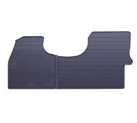GEYER & HOSAJA Alfombrillas de Goma para Coche 803/1C Compatible con Mercedes Sprinter II (2006-2019) y Volkswagen Crafter I (2006-2016)
