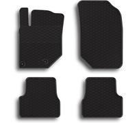 GEYER & HOSAJA Alfombrillas de Goma para Coche 885/4C Compatible con Citroen C3 Aircross (2017-2024) y Opel Crossland X (2017-2024)