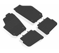 GEYER & HOSAJA Alfombrillas de Goma para Coche 910/4C Compatible con Seat Cordoba II (2002-2009), Seat Ibiza III (2002-2008), Skoda Fabia I (1999-2008), VW Fox (2005-2010) y VW Polo IV (2001-2009)