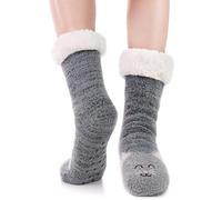 Geyoga Calcetines de Felpa Vellón Gruesos Cálidos Esponjosos Suave de Cama